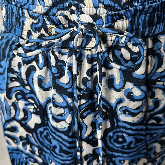 NWT Michael Kors Womens Paisley Casual Wide Leg Pants, Style # WS53D472JK-6012 - Picture 2 of 3